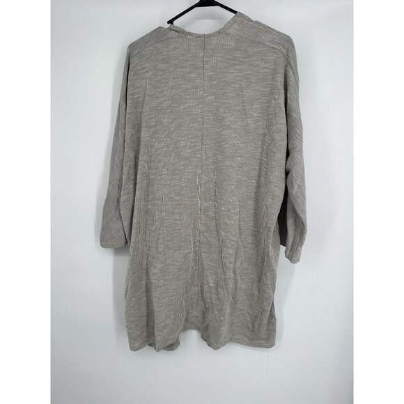 Anthropologie Donni Ribbed Open Draped Cardigan Pockets One Size Fits‎ All NWT - Picture 8 of 9